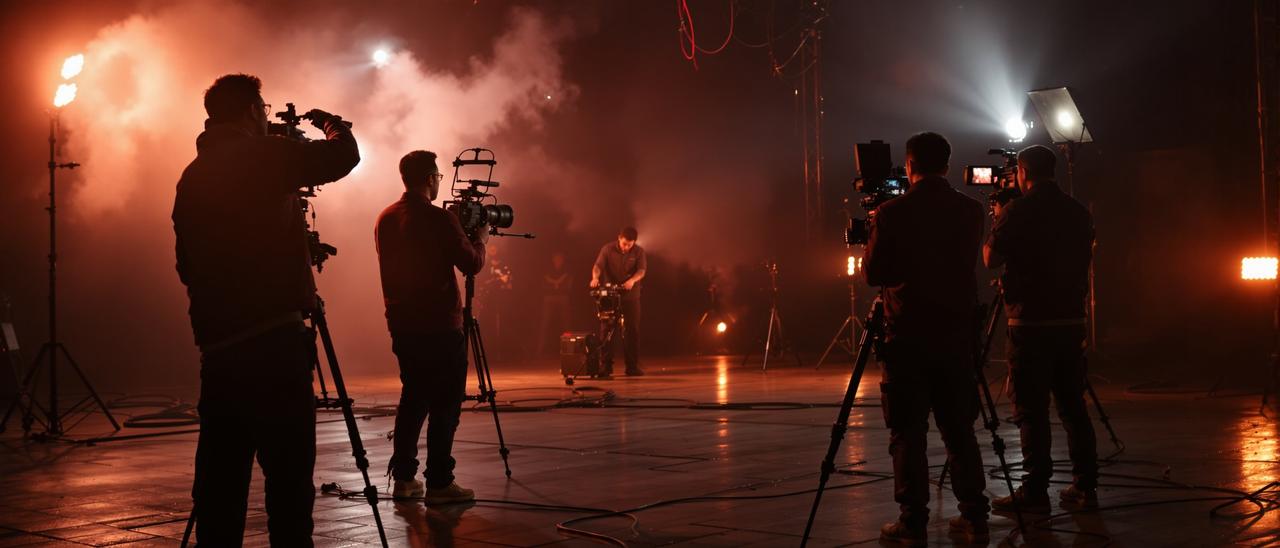 樱花视频拍摄现场